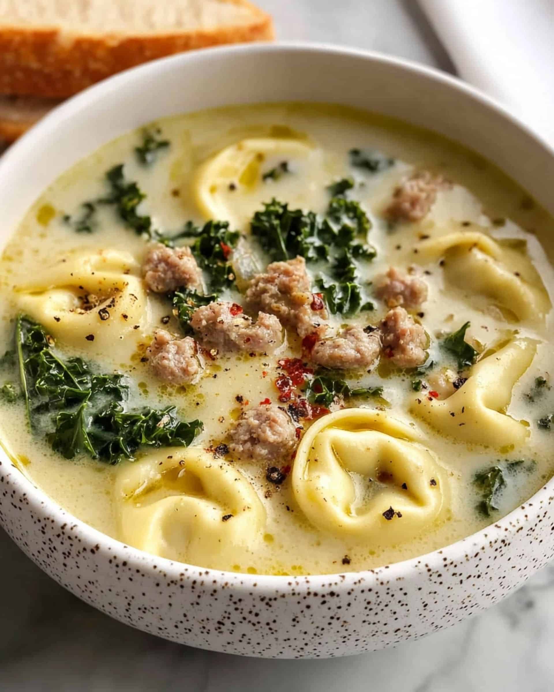 Sausage Tortellini Soup recipe