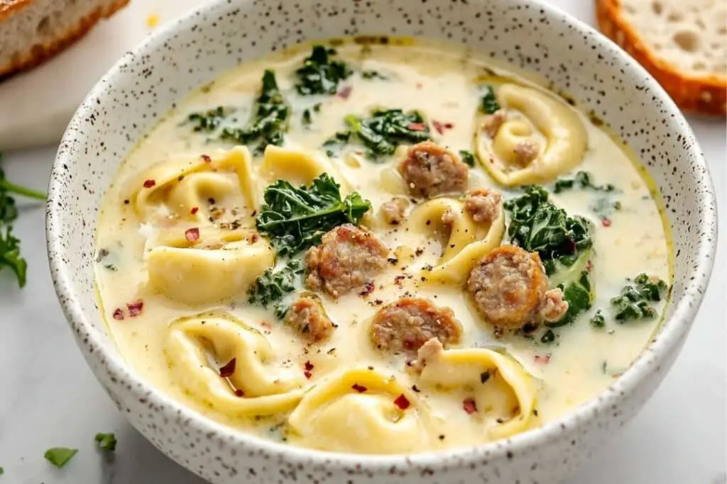Sausage Tortellini Soup recipe