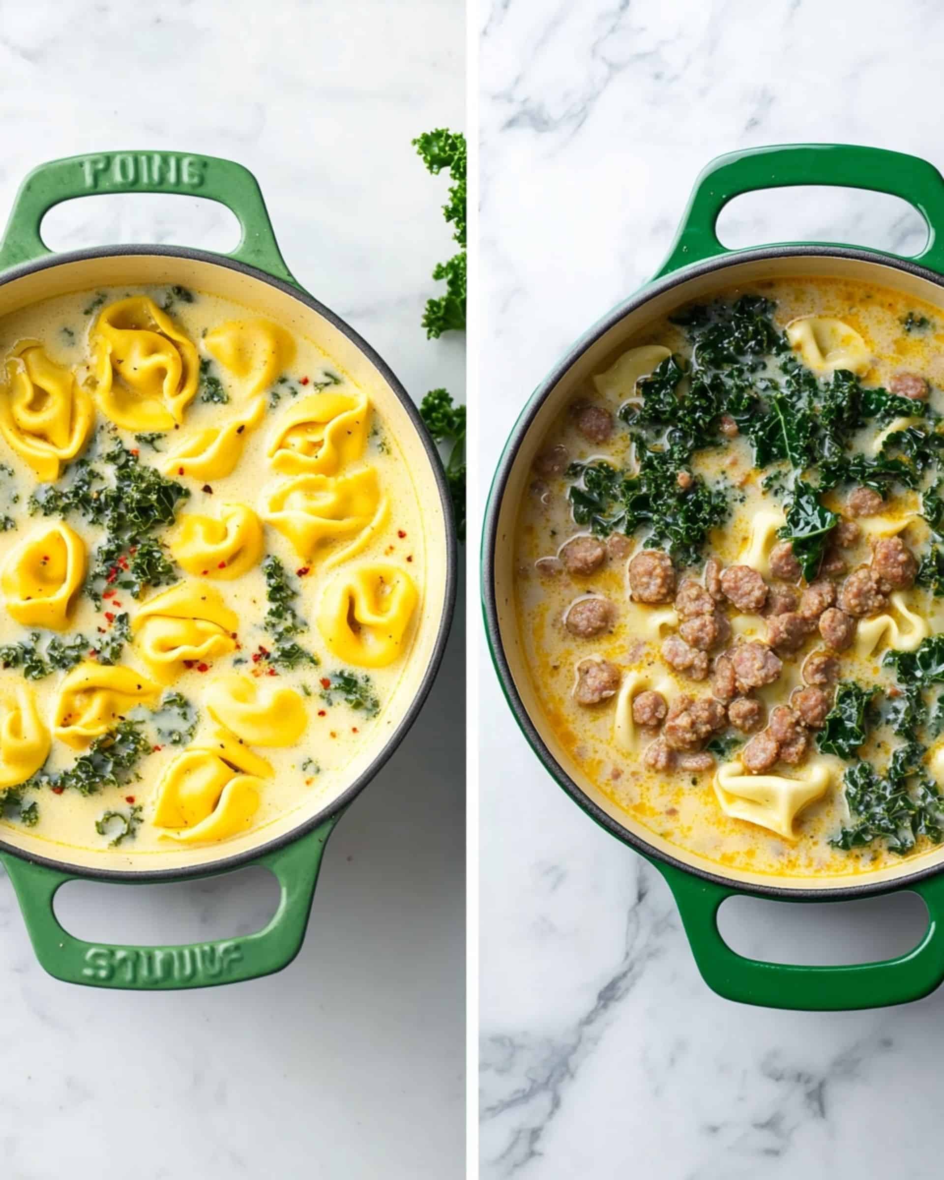 Sausage Tortellini Soup recipe