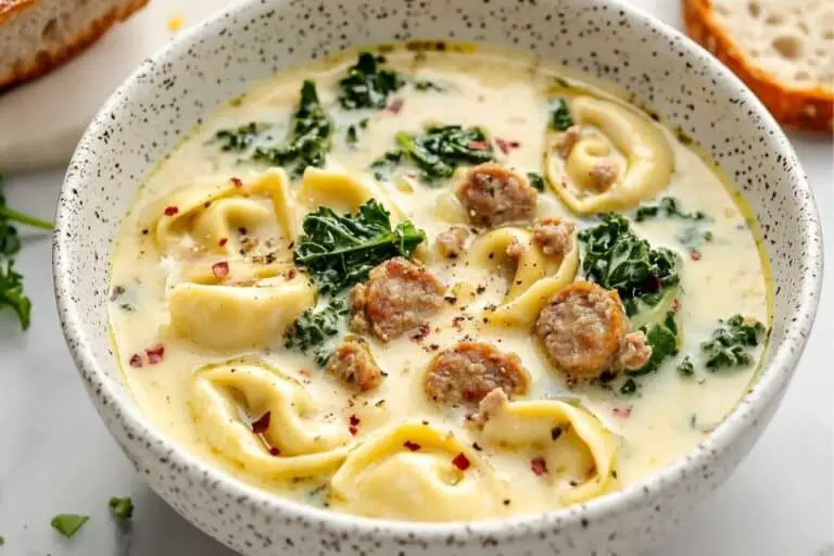 Sausage Tortellini Soup recipe