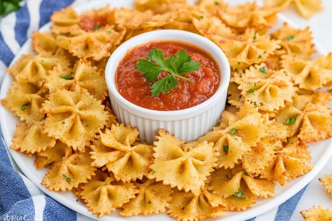 Air Fryer Pasta Chips recipe