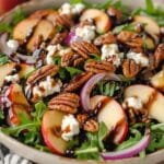 Apple Arugula Salad With Maple Pecans recipe