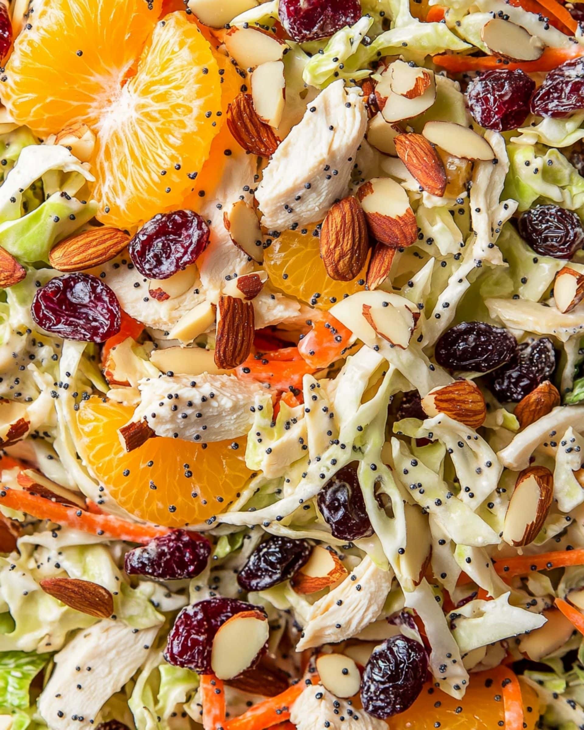 Asian Chicken Cranberry Salad recipe