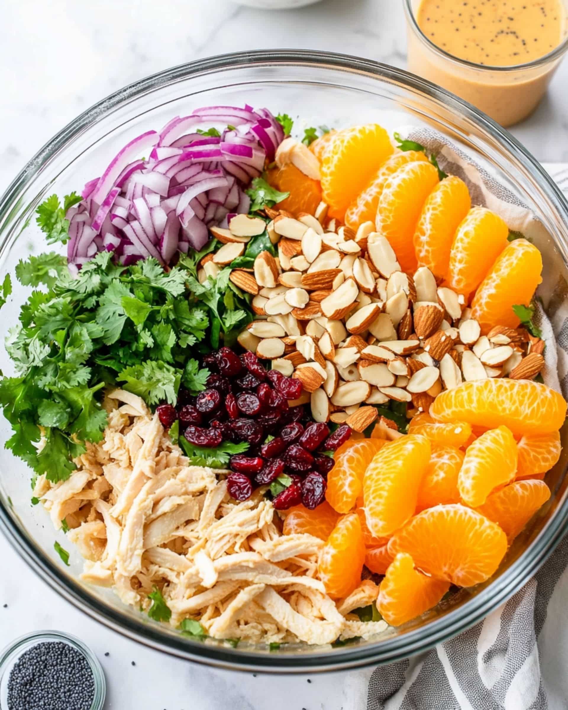 Asian Chicken Cranberry Salad recipe