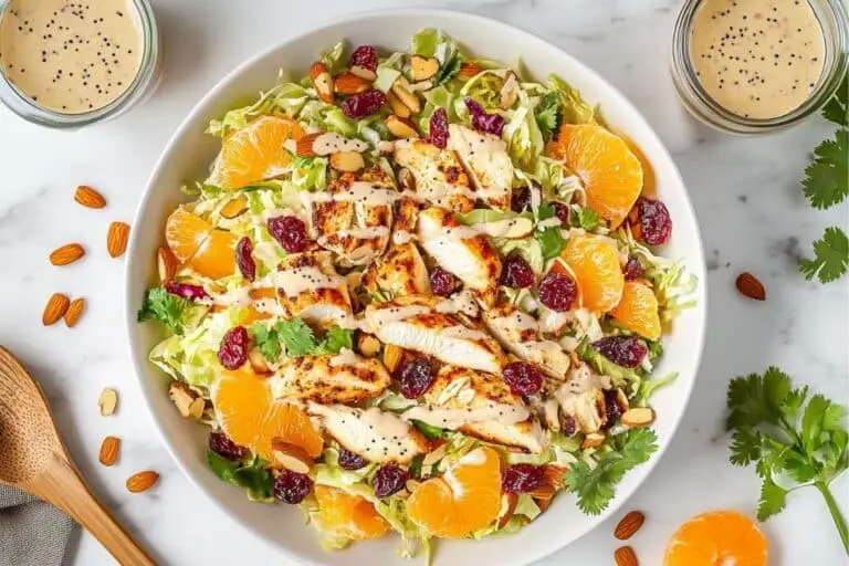 Asian Chicken Cranberry Salad recipe