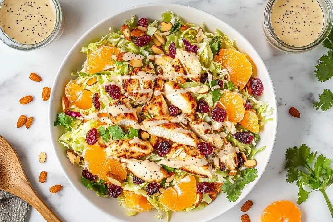 Asian Chicken Cranberry Salad recipe
