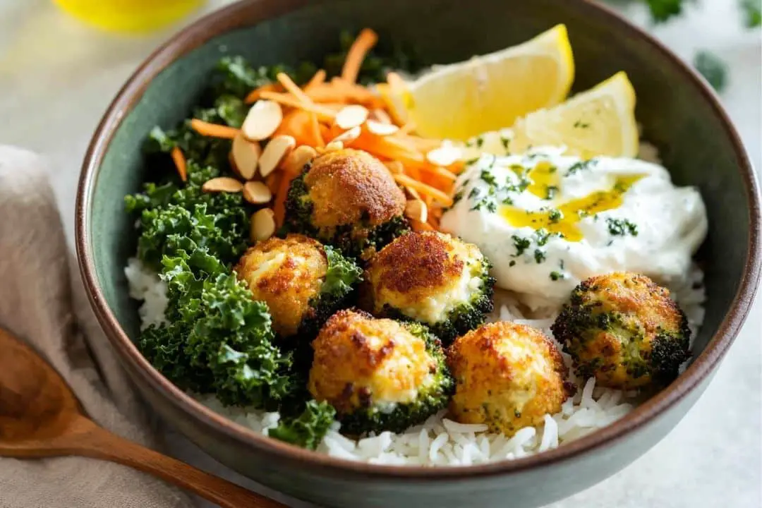 Baked Broccoli Cheese Balls recipe