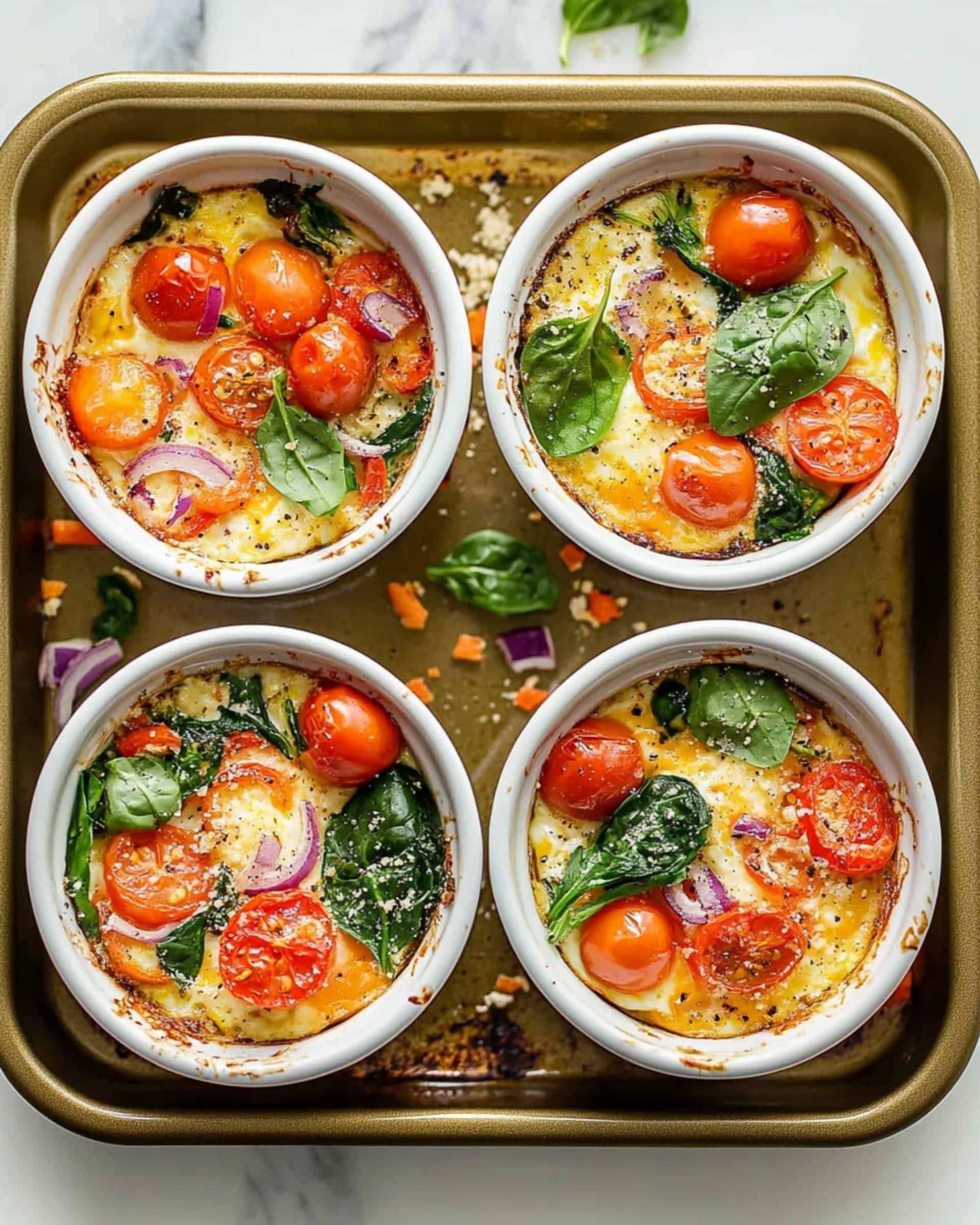 Baked Feta Eggs Recipe