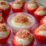 Cheesecake Deviled Strawberries Recipe