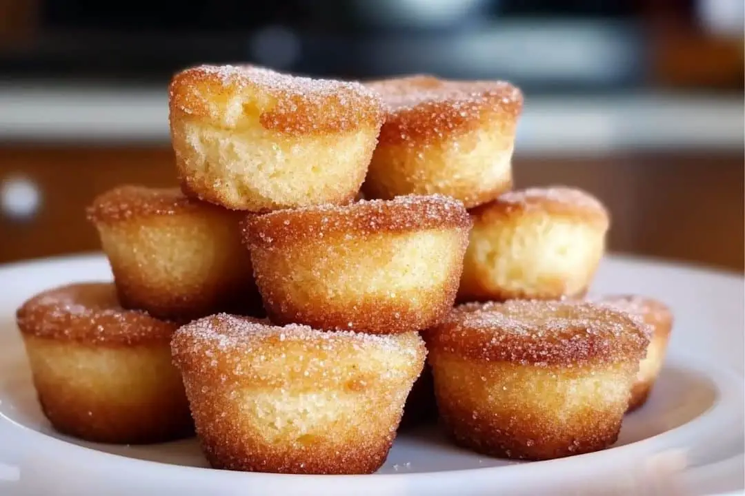Cinnamon Sugar French Toast Muffins recipe