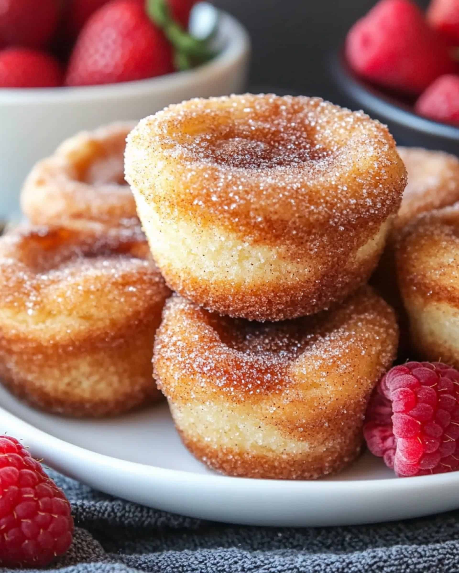 Cinnamon Sugar French Toast Muffins recipe