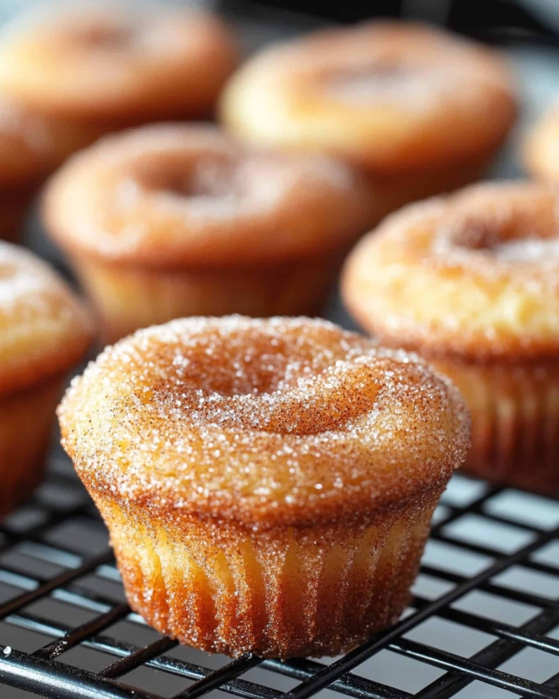 Cinnamon Sugar French Toast Muffins recipe