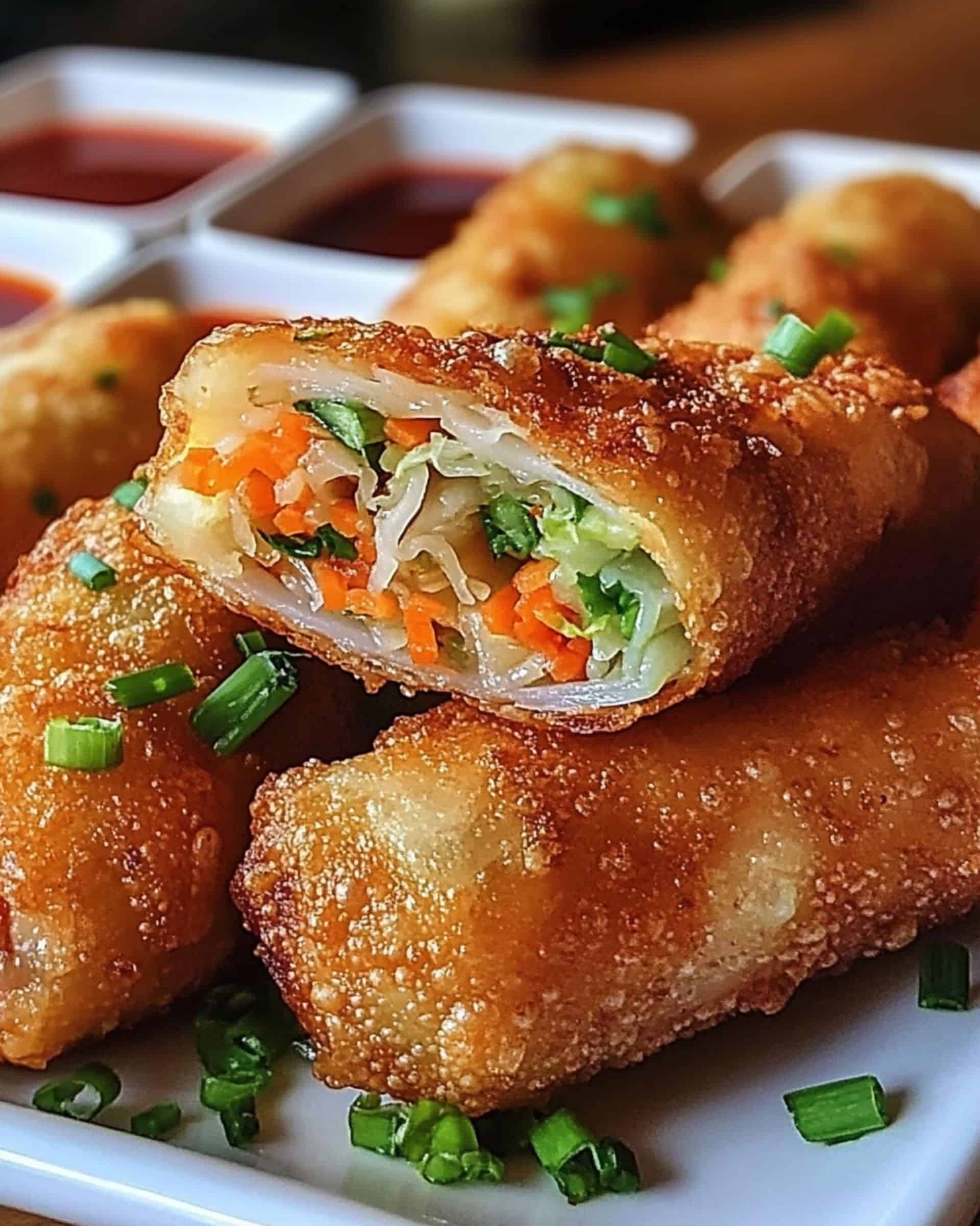 Crab Cake Egg Rolls Recipe