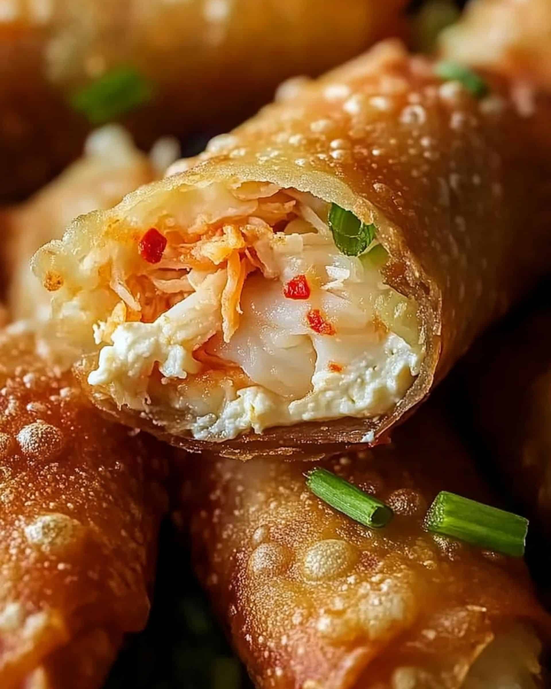 Crab Cake Egg Rolls Recipe