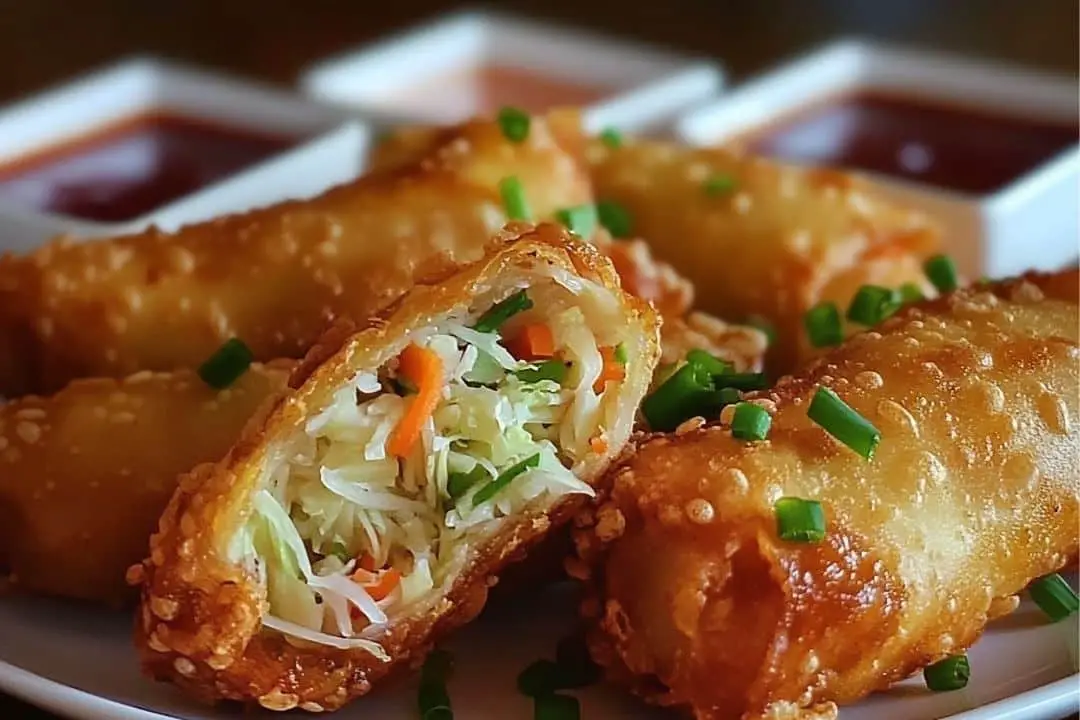 Crab Cake Egg Rolls Recipe