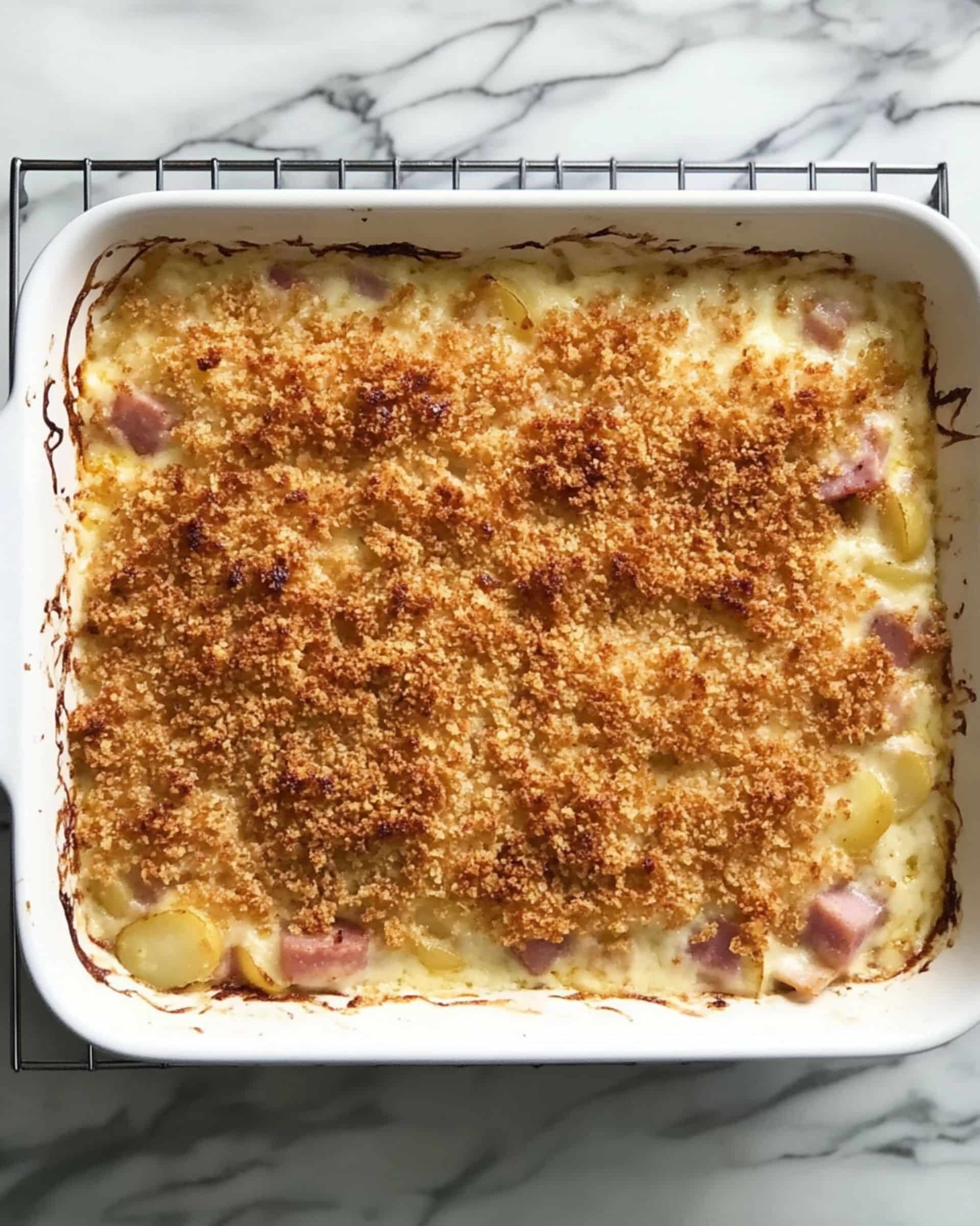 Creamy Chicken Cordon Bleu Casserole Recipe