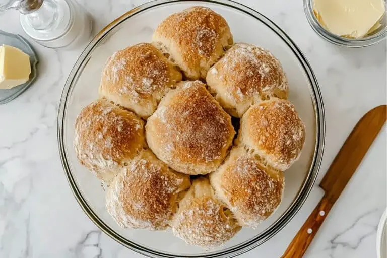 Easy Sourdough Rolls recipe