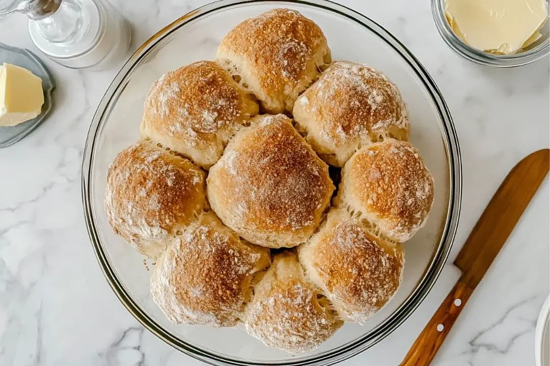 Easy Sourdough Rolls recipe