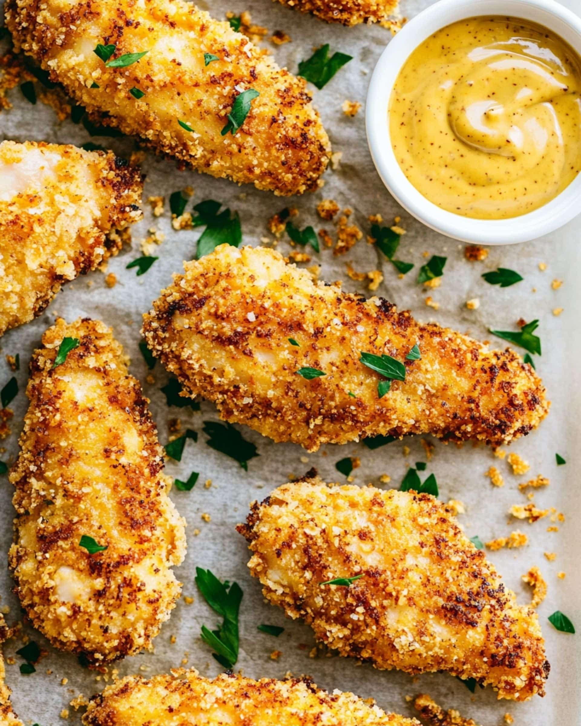Garlic Parmesan Chicken Tenders Recipe