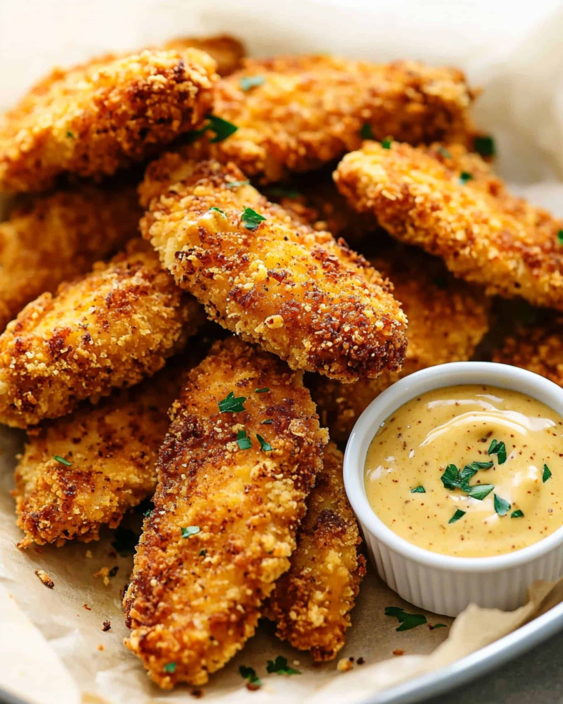 Garlic Parmesan Chicken Tenders Recipe