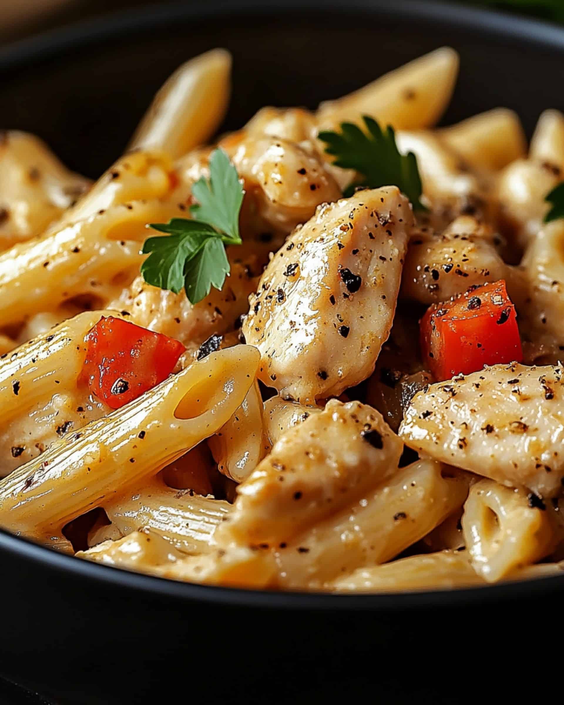 Honey Pepper Chicken Pasta Recipe
