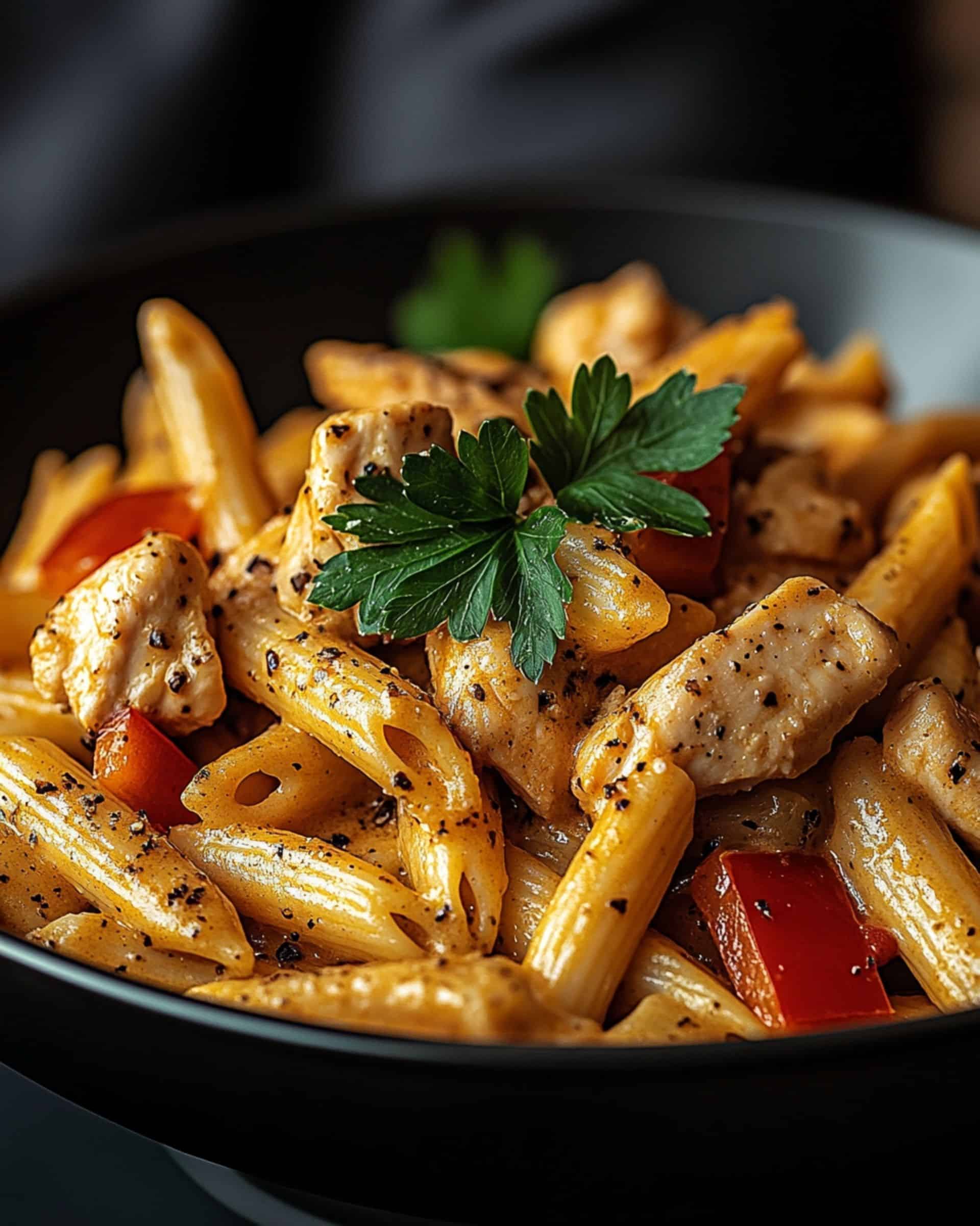 Honey Pepper Chicken Pasta Recipe