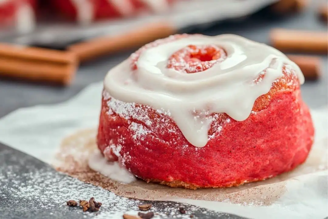 Irresistible Red Velvet Cinnamon Rolls recipe