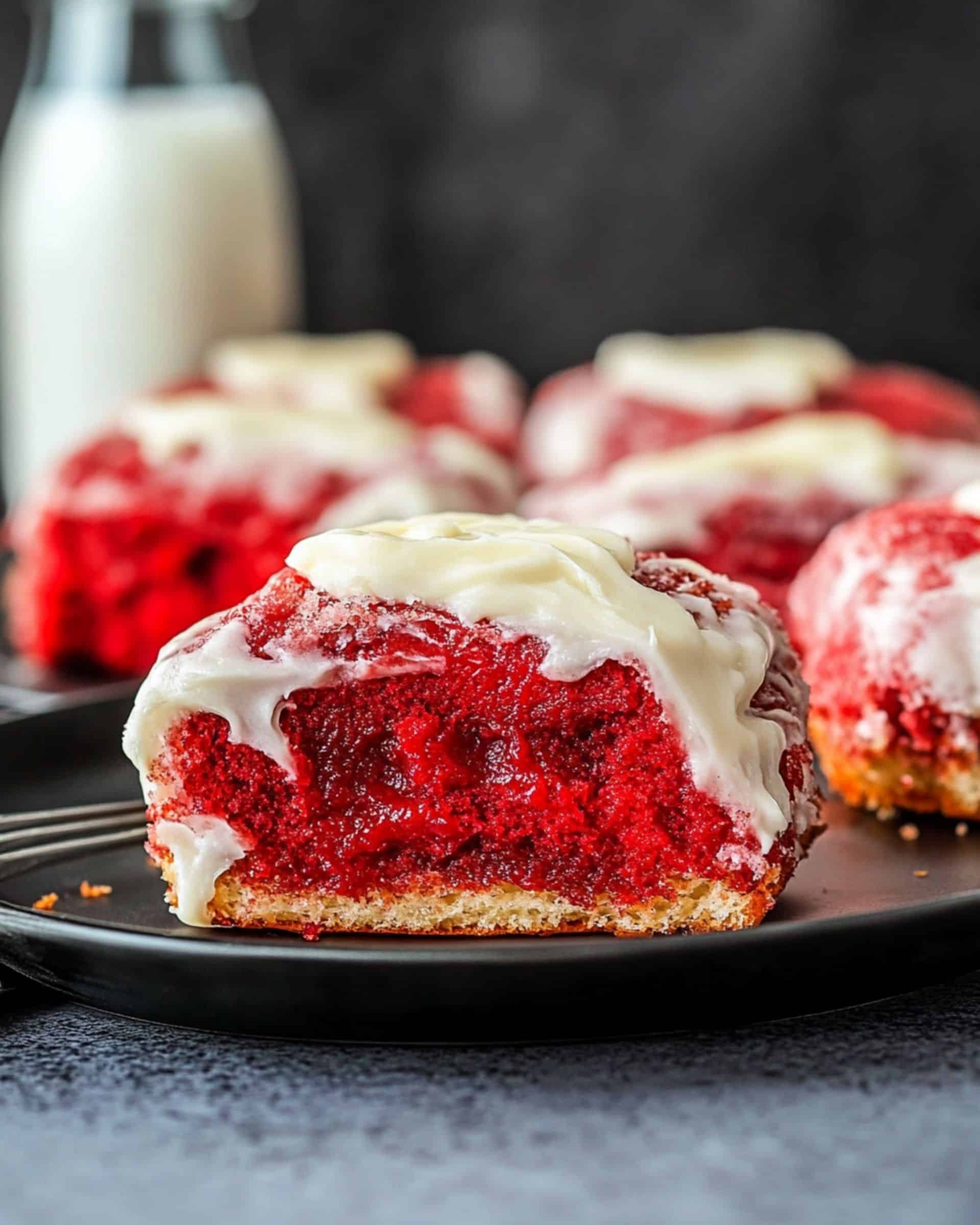 Irresistible Red Velvet Cinnamon Rolls recipe