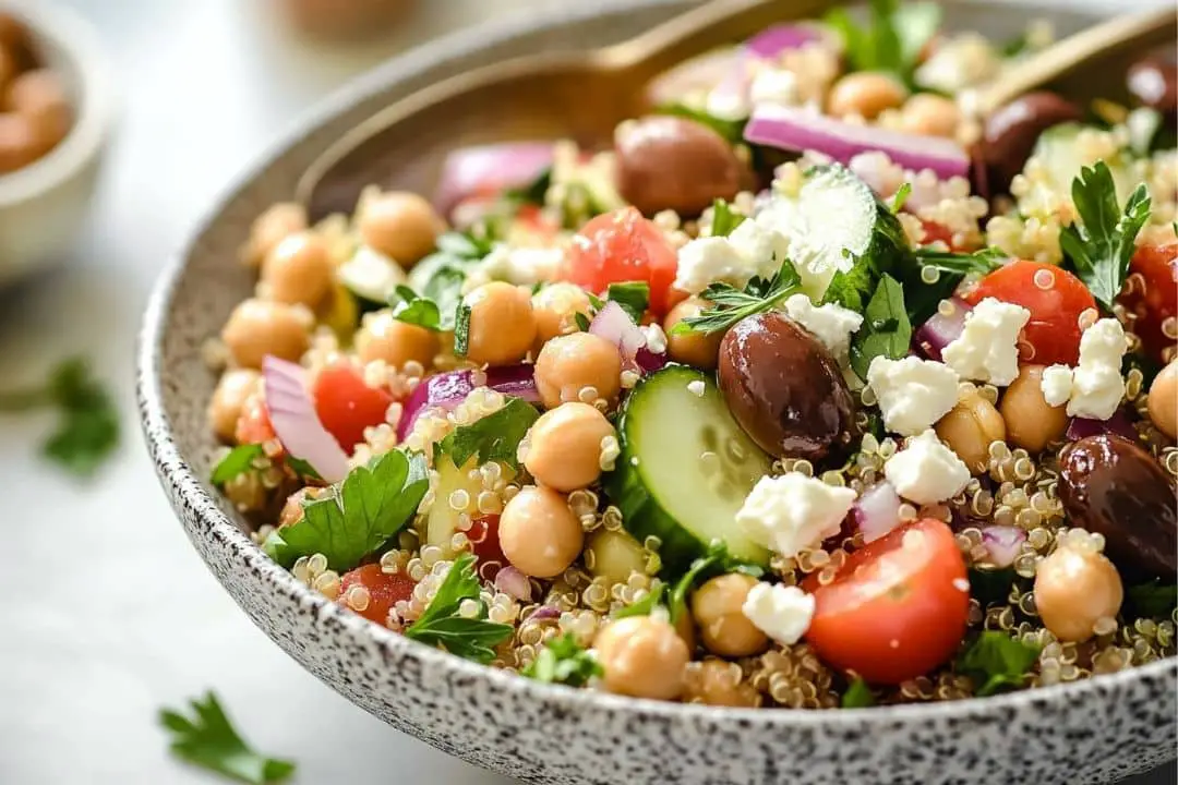 Mediterranean Quinoa Salad recipe