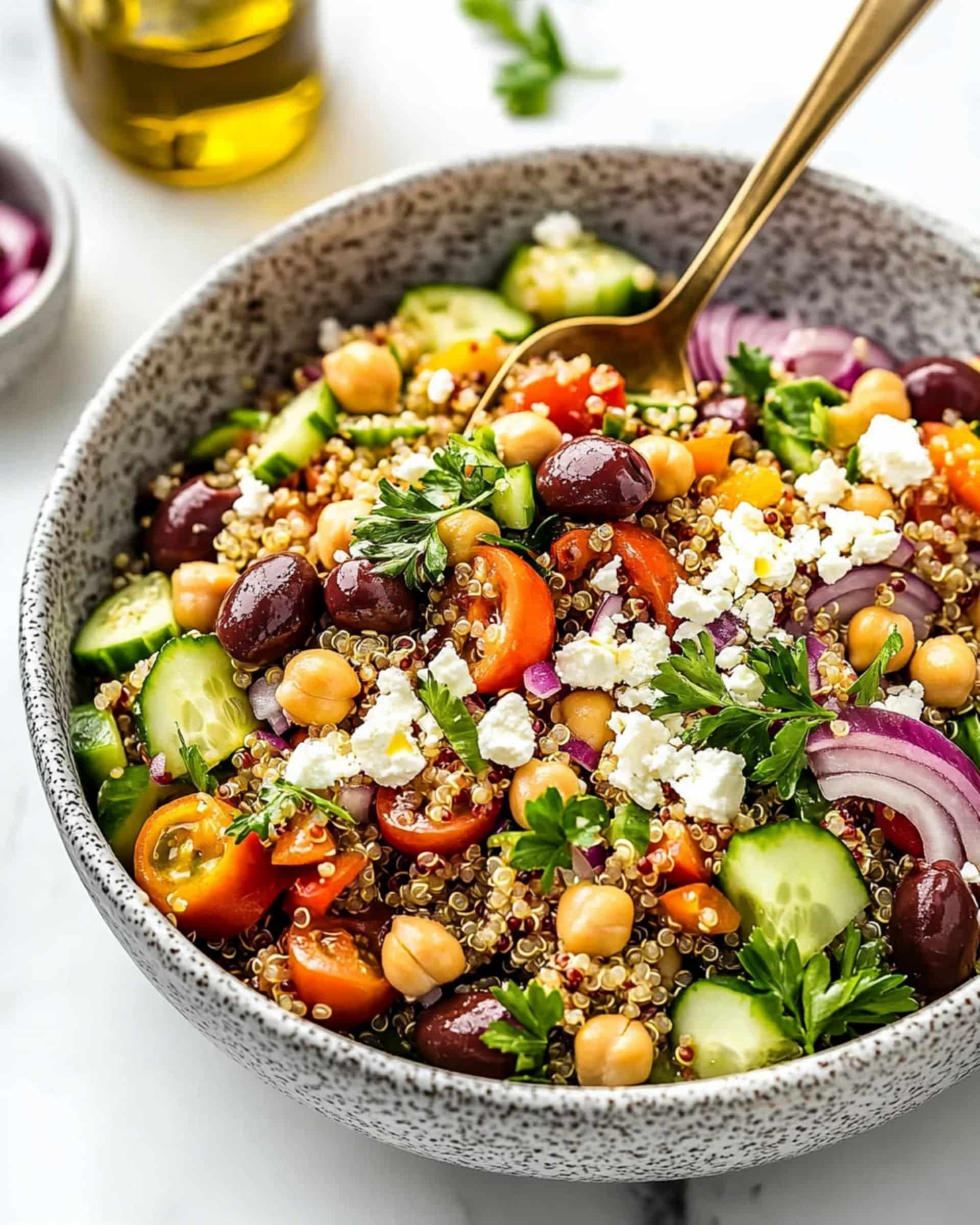 Mediterranean Quinoa Salad recipe