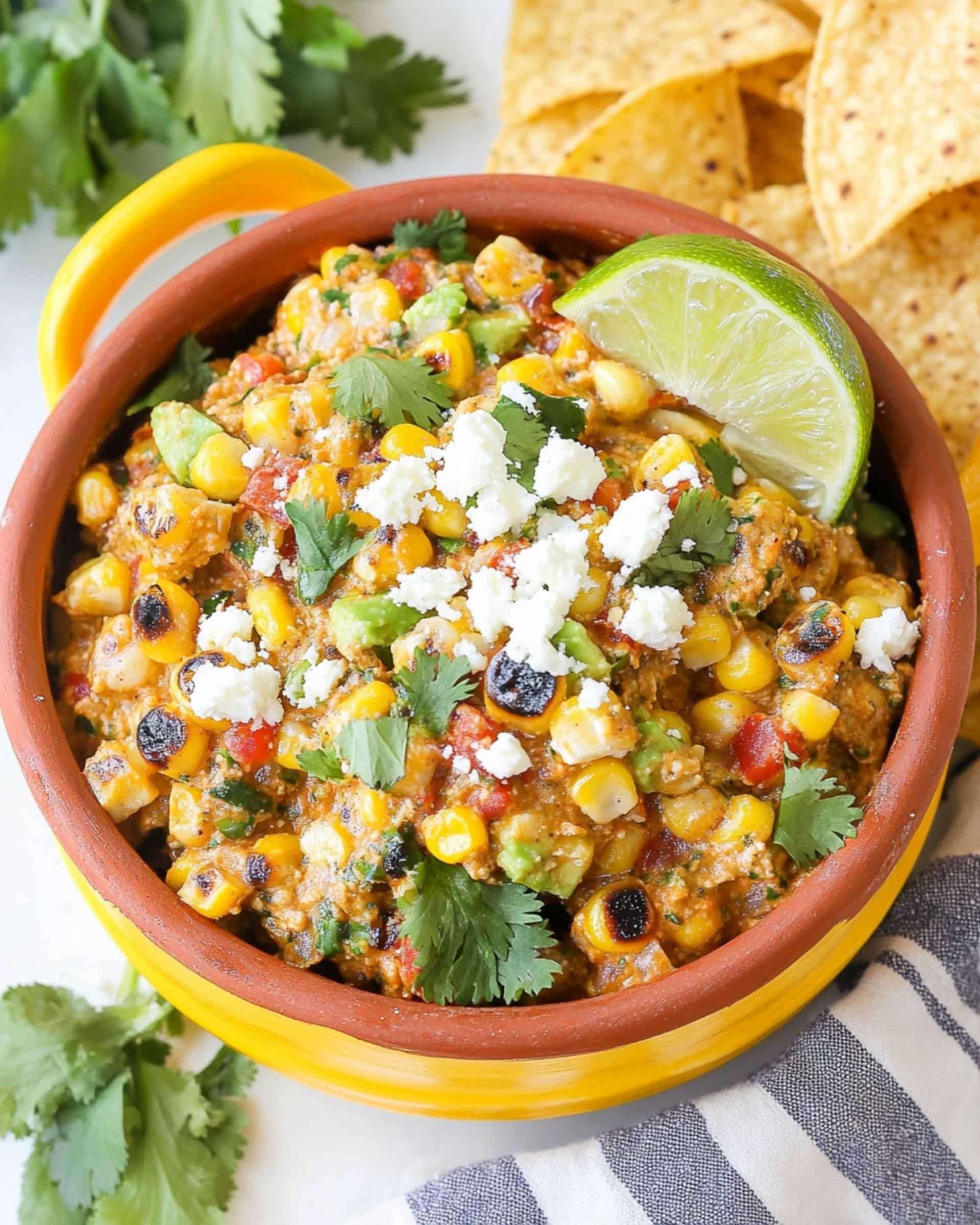 Mexican Street Corn Salad recipe