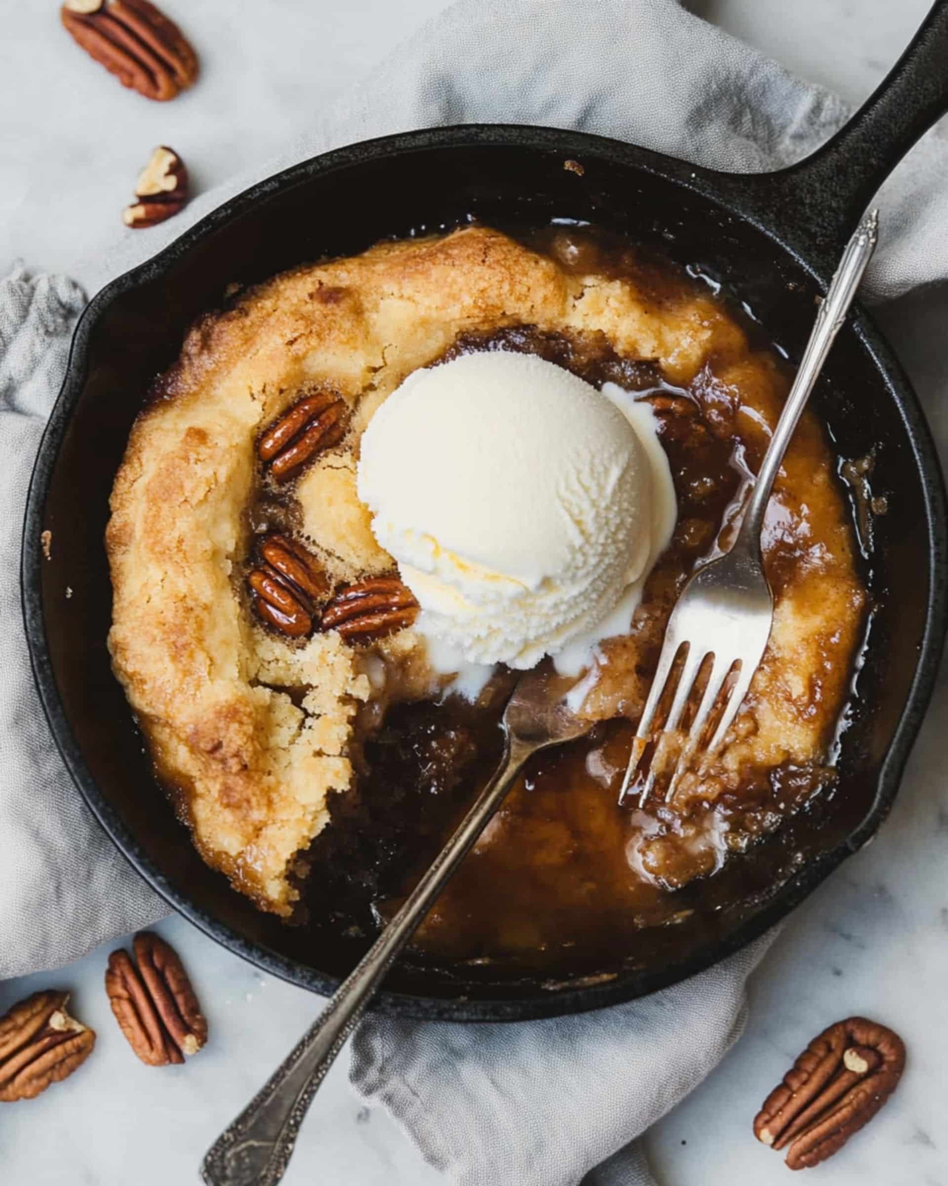 Pecan Pie Pudding Cake Recipe