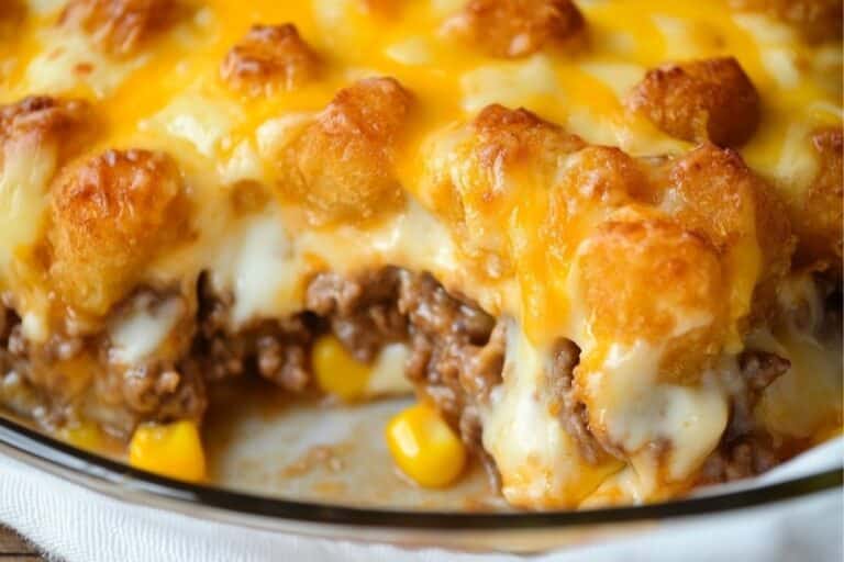 Shepherd’s Pie Tater Tot Casserole Recipe