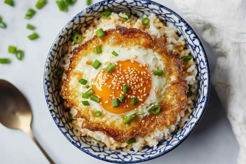 10-Minute Easy Korean Egg Rice (Gyeran Bap) Recipe