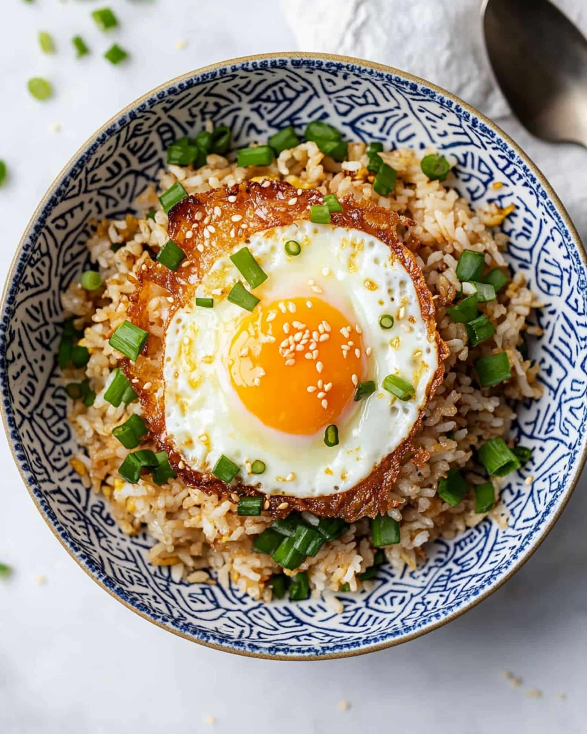 10-Minute Easy Korean Egg Rice (Gyeran Bap) Recipe
