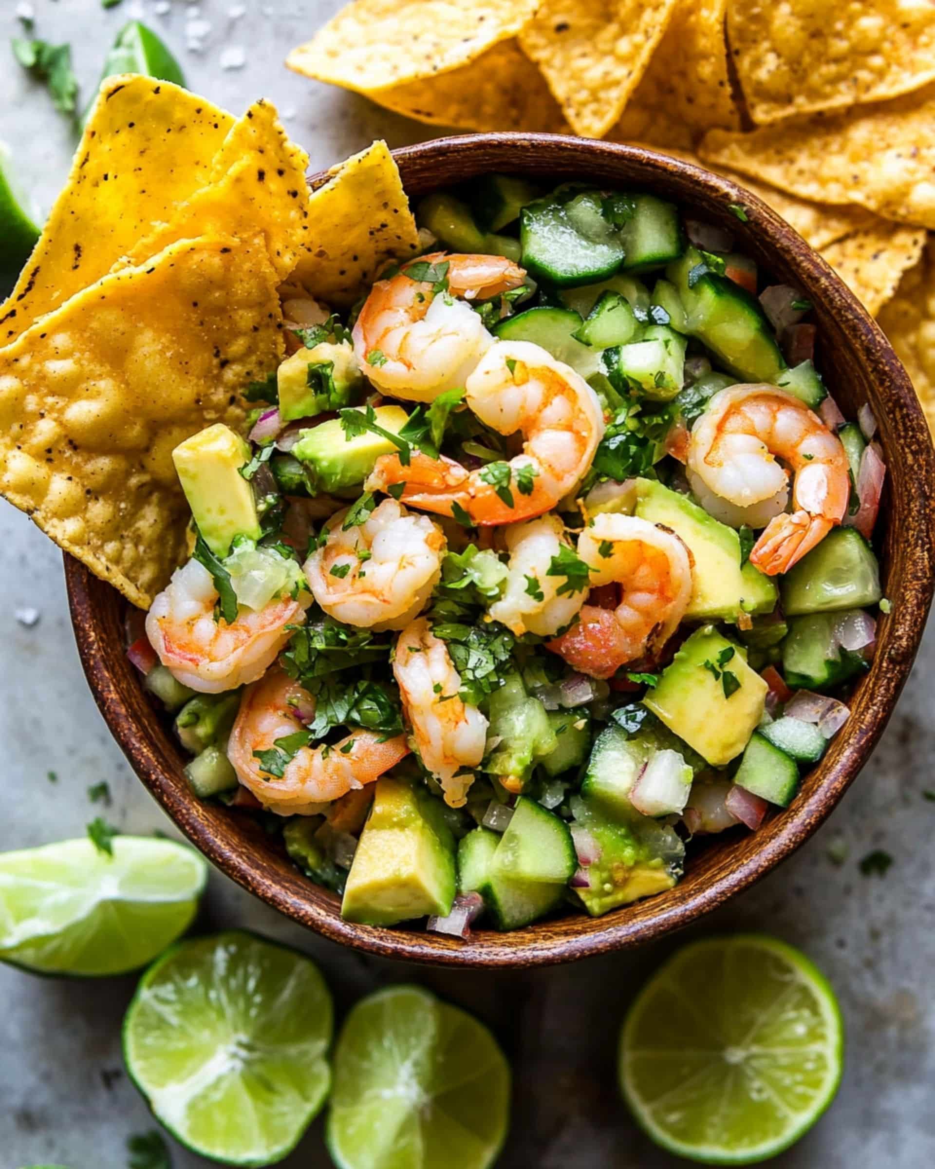 Avocado Shrimp Salsa Recipe