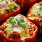 Buffalo Chicken Stuffed Peppers Recipe