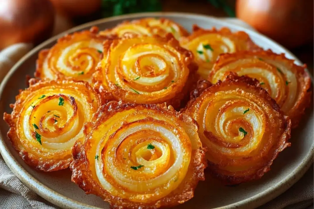 Cheesy Onion Crisps Recipe