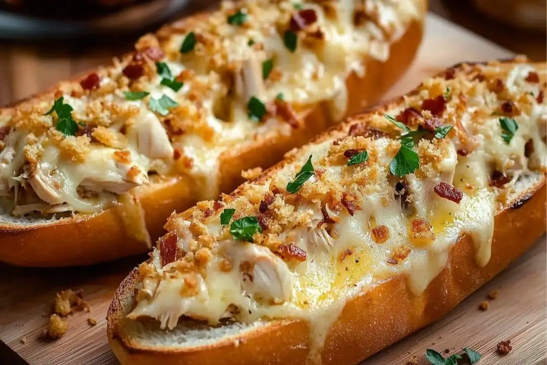 Chicken Bacon Ranch Stuffed Bread Recipe