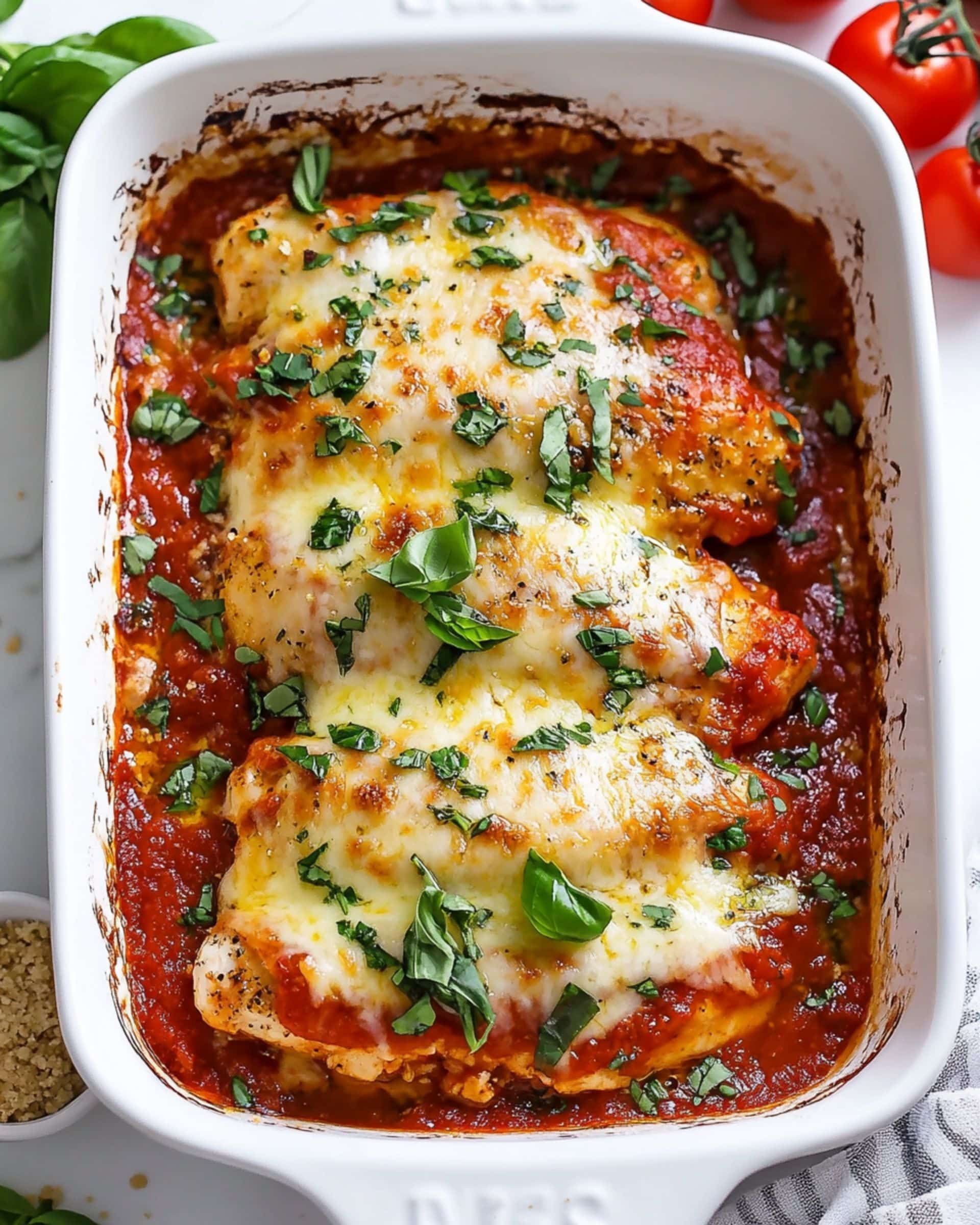 Chicken and Mozzarella Bake Recipe