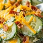 Creamy Cucumber Snack Recipe