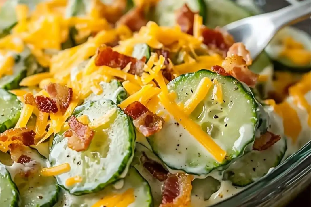 Creamy Cucumber Snack Recipe