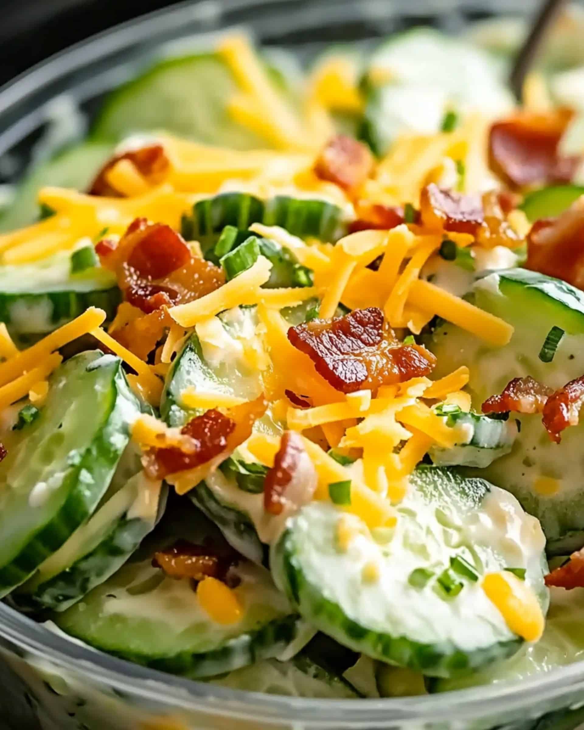 Creamy Cucumber Snack Recipe