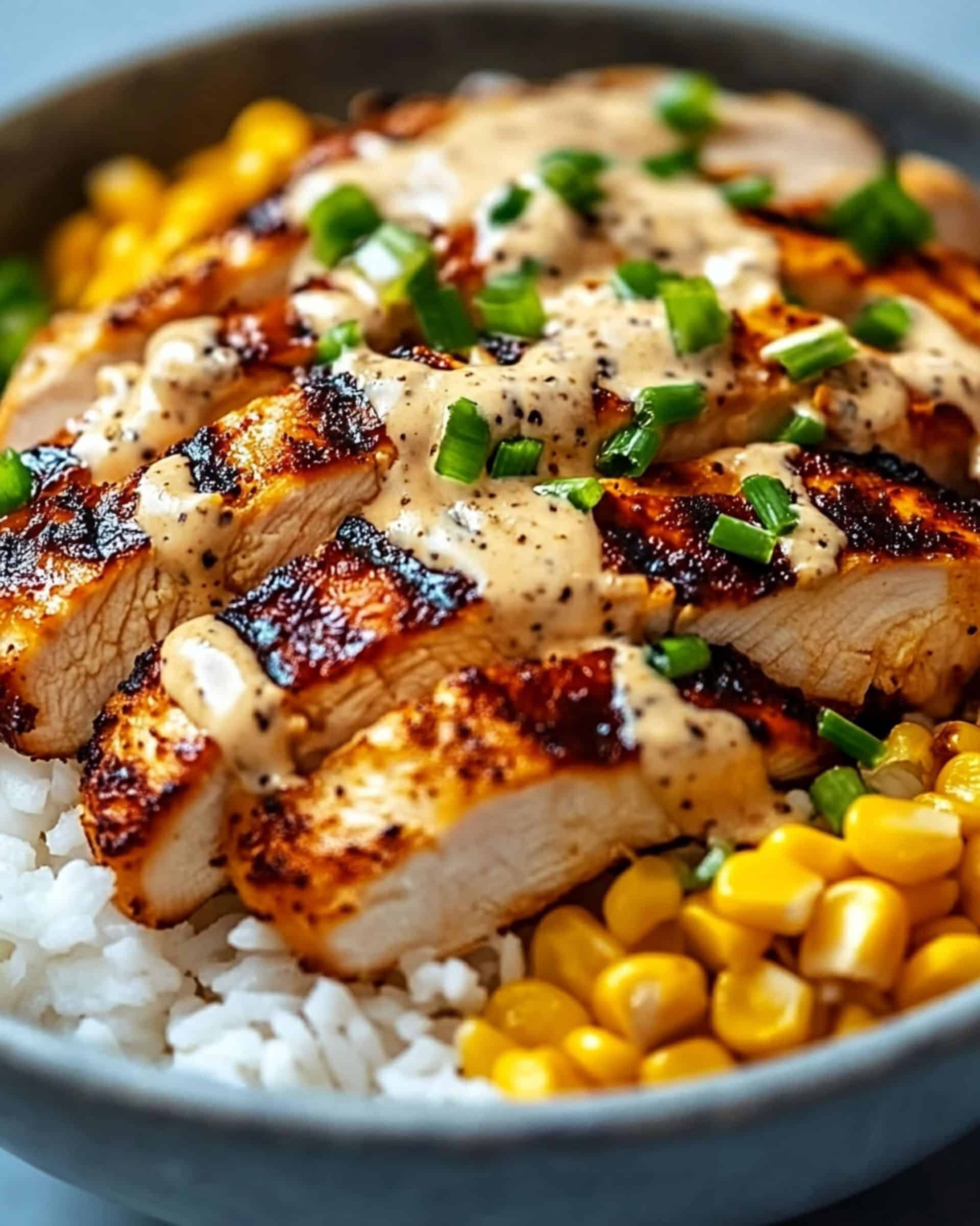Creamy Smothered Chicken and Rice Recipe