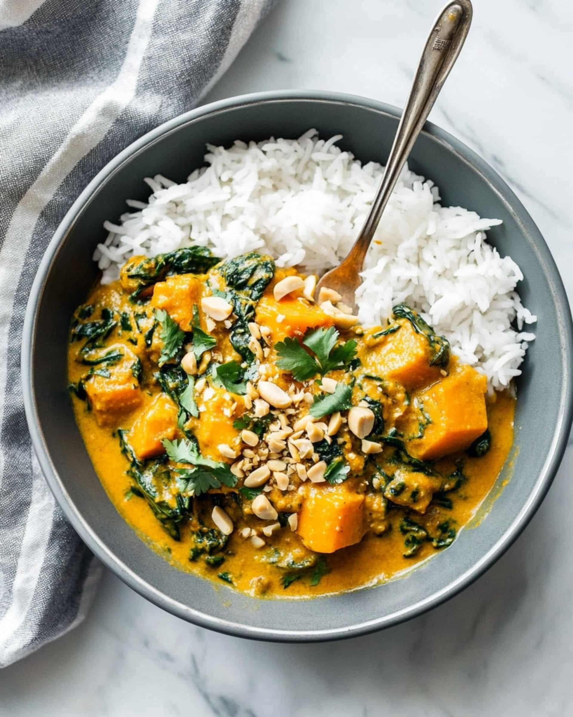Creamy Thai Sweet Potato Curry Recipe