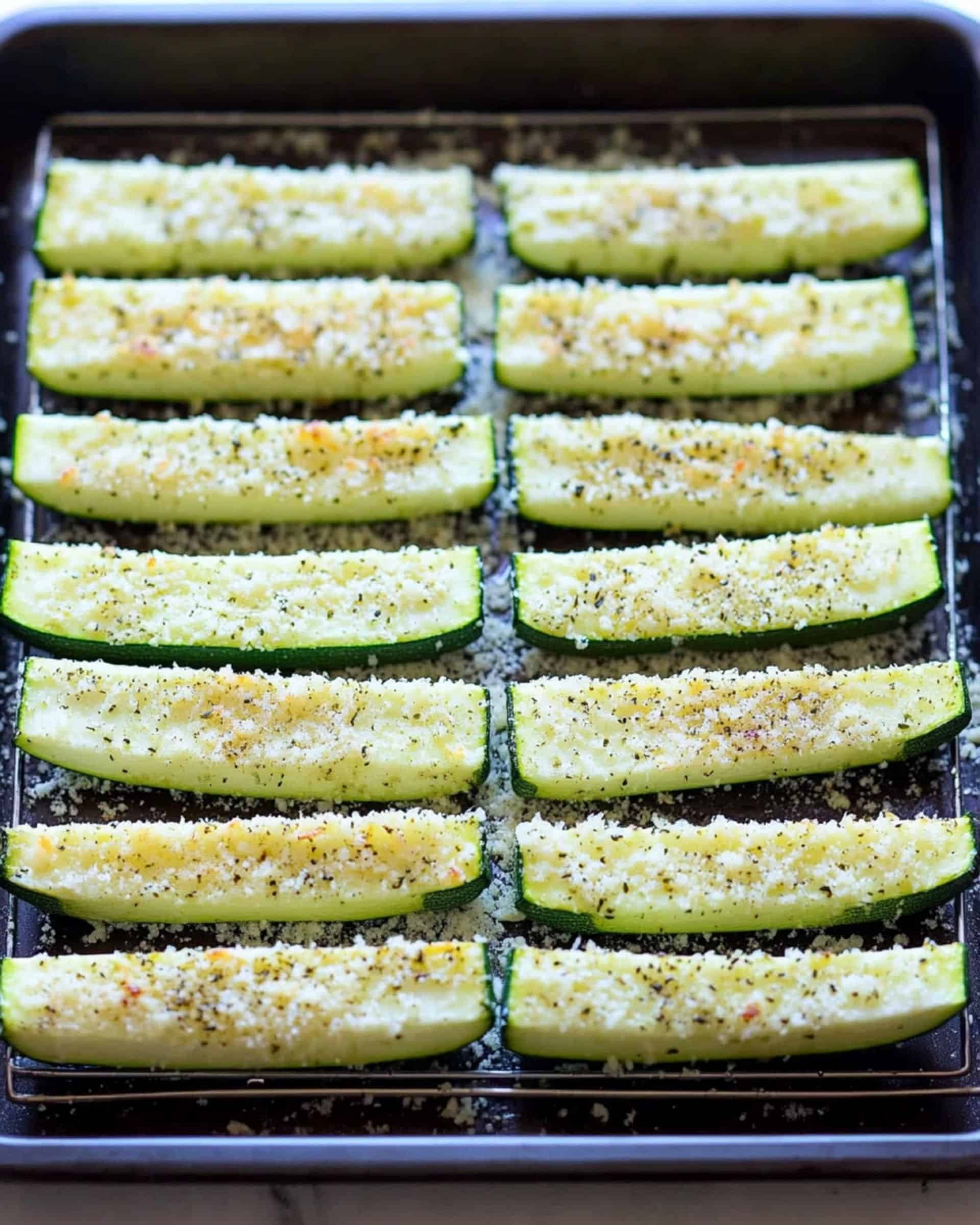 Baked Parmesan Zucchini Recipe