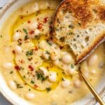 Chickpea Garlic Soup Recipe
