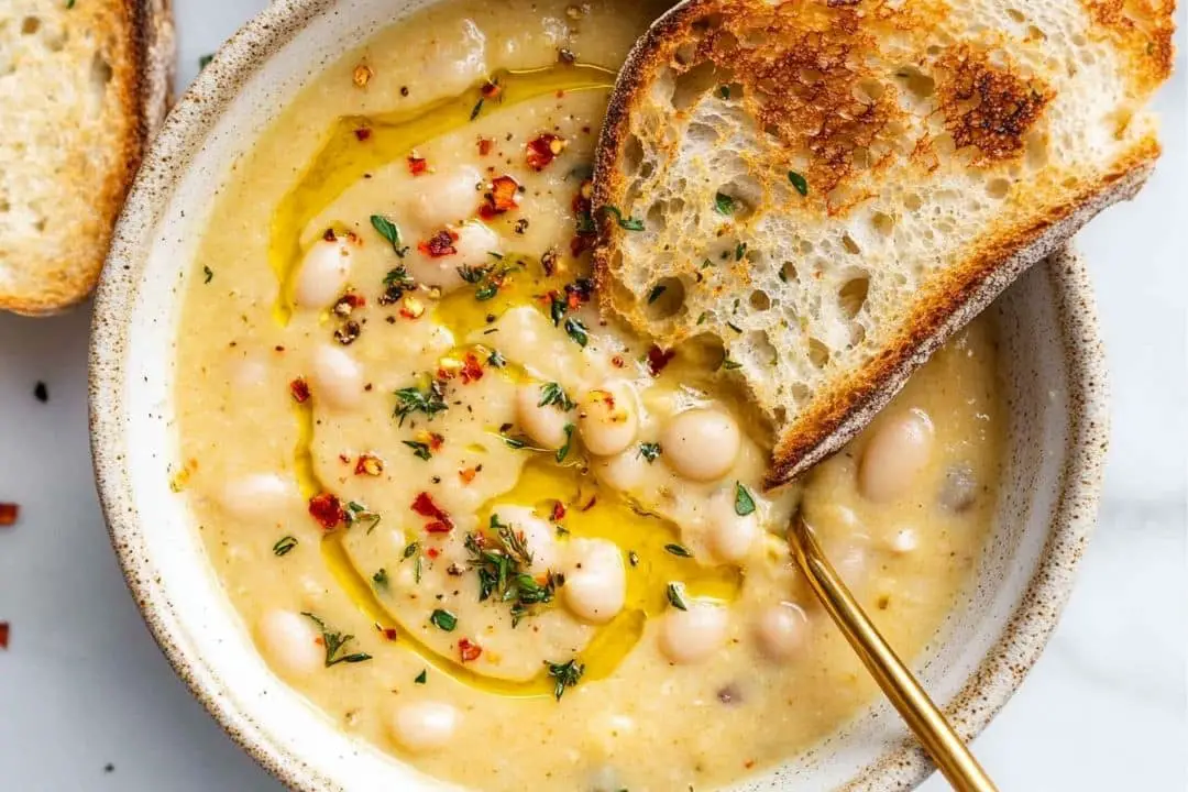 Chickpea Garlic Soup Recipe