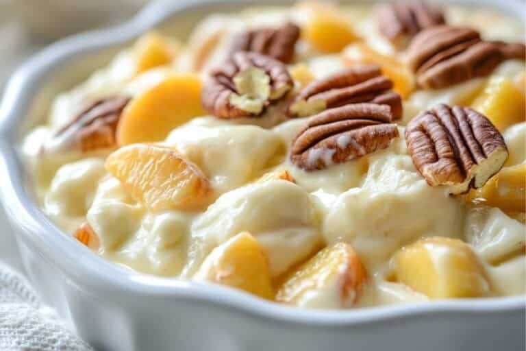 Millionaire Peach Salad Recipe