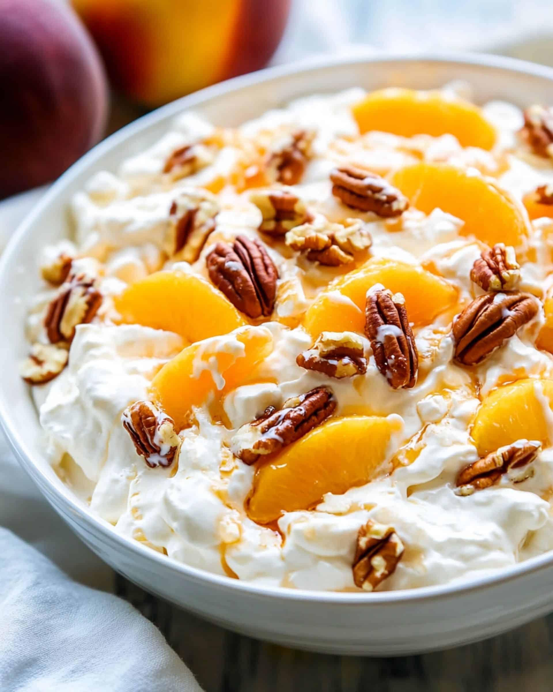 Millionaire Peach Salad Recipe
